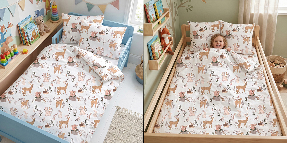 Pościel wilk i zając